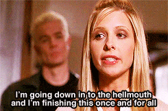 Buffy prépare la dernière bataille avec spike fin saison 7
